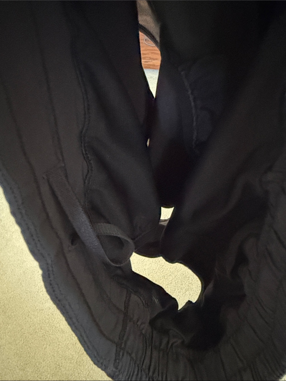 lululemon athletica Women's high Black Athletic Shorts size 6 - Picture 4 of 6